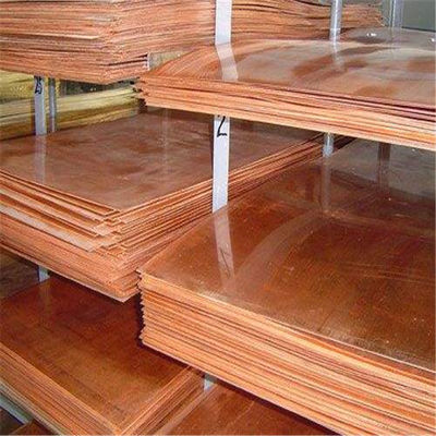 certificato di iso di spessore di 4x8 Bass Copper Metal Plates 0.5mm 3mm 5mm