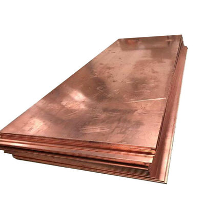 Larghezza di rame d'ottone di spessore 2500mm dello strato impressa industriale 0.1mm