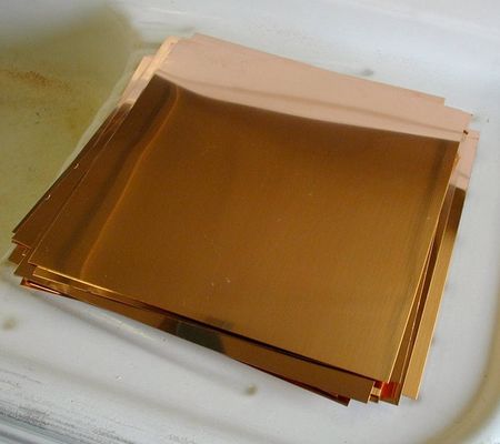 materiale di rame spesso dei piatti di metallo di 1.5mm C11000 C26800 C67400