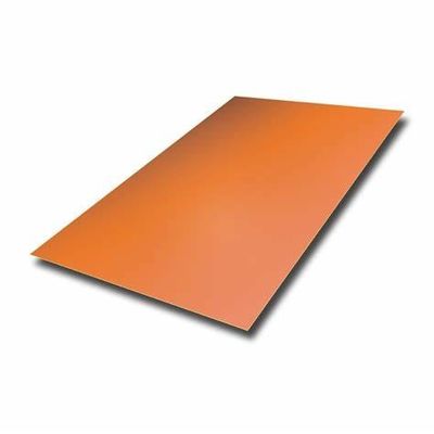 Industria lavorante 6m di rame ASTM B36 ASTM B194 della lamiera sottile del piatto dello specchio 1m 2m 3m