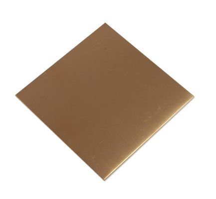 I piatti di metallo standard del rame H65 di JIS rivestono 4x8 lo spessore di dimensione 0.5mm