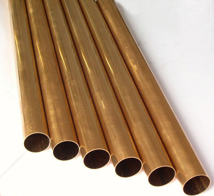Tubo del rame di C11000 ASTM, spessore del tubo 0.2mm 0.5mm del rame del condizionatore d'aria