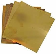 certificato di iso dello SGS del piatto C1100 dello strato d'ottone di 1mm 3mm 4mm per il frigorifero