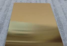 99,9% spessore del piatto C2720 3mm dello strato di ottone di purezza per costruzione industriale