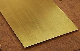 Piatto spesso d'ottone di ASTM, certificato di iso dello SGS dello strato d'ottone di taglio del laser