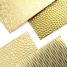L'oro di ASTM ha placcato il metallo C22000 del piatto dello strato d'ottone ha lucidato la superficie del mulino