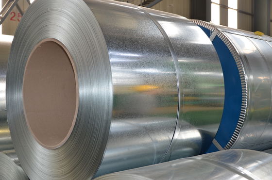 3mm Han Galvanized Steel Coil SPCC DC01 DC03 ISO9001 hanno galvanizzato lo strato della bobina